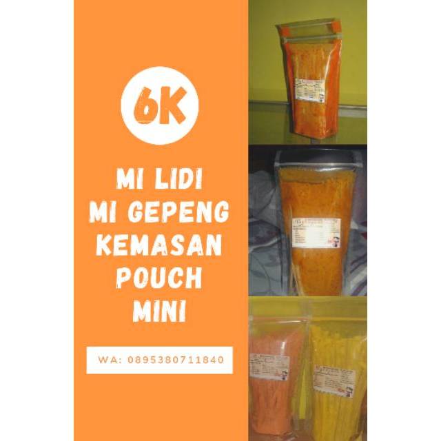 

Mi Lidi bumbu kering Pouch