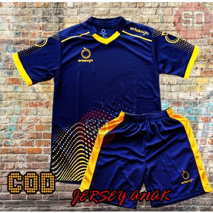 COD Jersey Olahraga Junior Anak-anak Usia 6-14 Tahun Baju Bola Jersey Futsal badminton volly Anak-anak Termurah