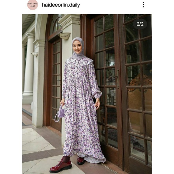 SABINE DRESS VIOLET BY HAIDEEORLIN