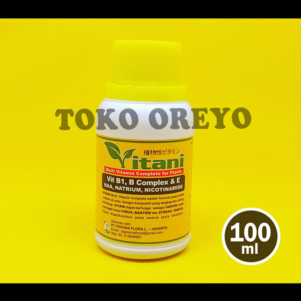 VITANI 100 ML VITAMIN B1  TANAMAN