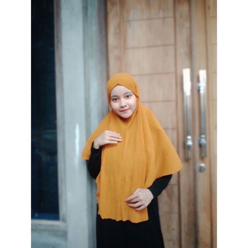 JILBAB BERGO MARYAM PLISKET FULL / BERGO MARYAM PLISKET LIDI PREMIUM-1