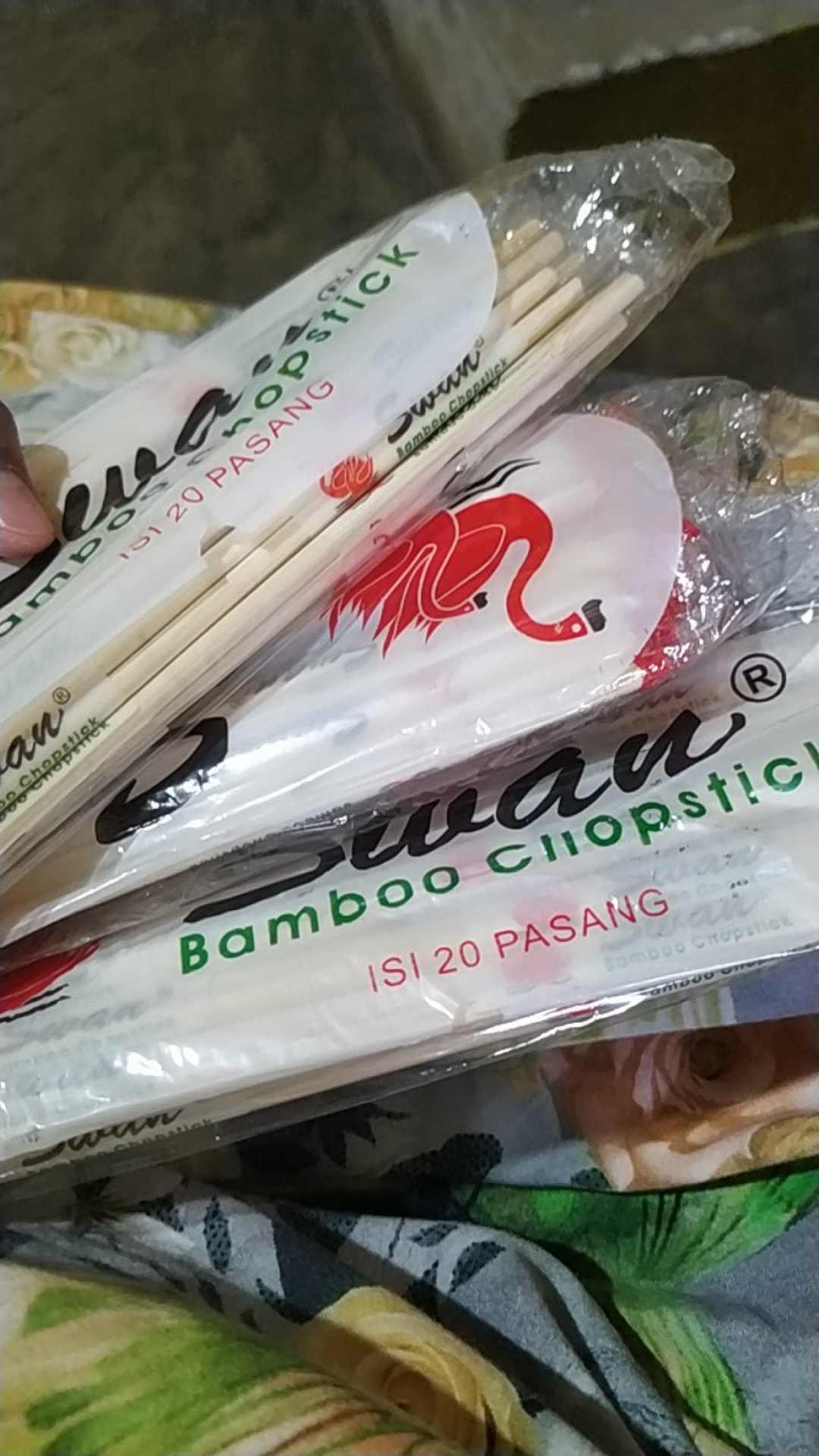 Sumpit Bambu Murah Sekali Pakai Isi 20 Pasang