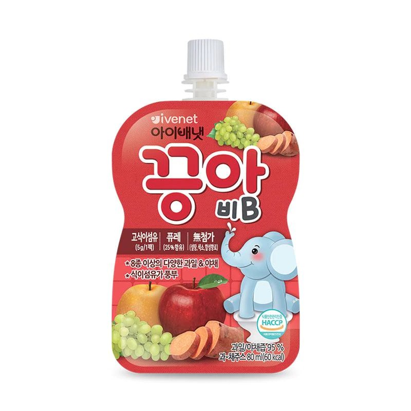 Ivenet Bebe Puree B Makanan Selingan Puree Aneka Buah 80ml
