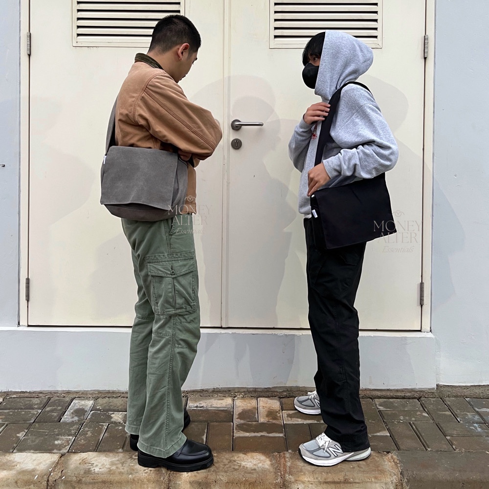 Money Alter - London Bag / Tas Slempang Kanvas