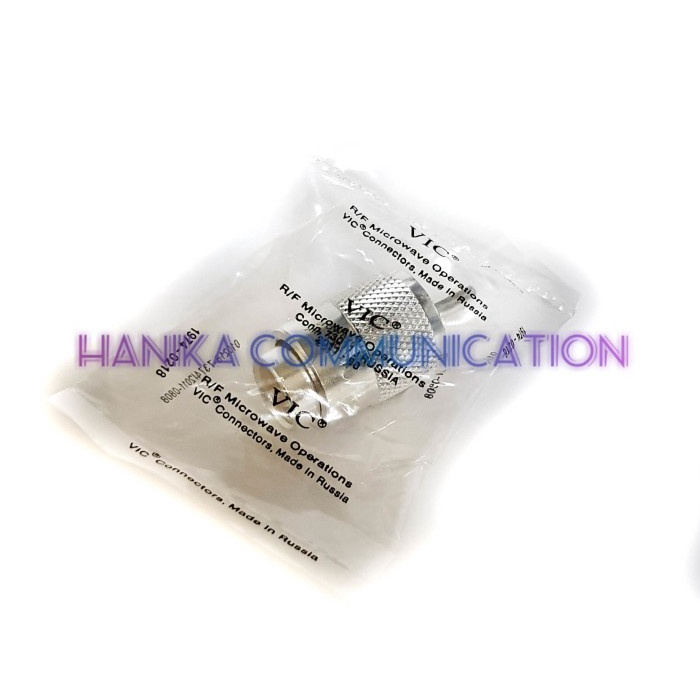 401Tfjd Konektor Rg-58 To Pl Male Vic Connector Kabel Rg58 Ke Pl-259 Uhf Pl259 I71