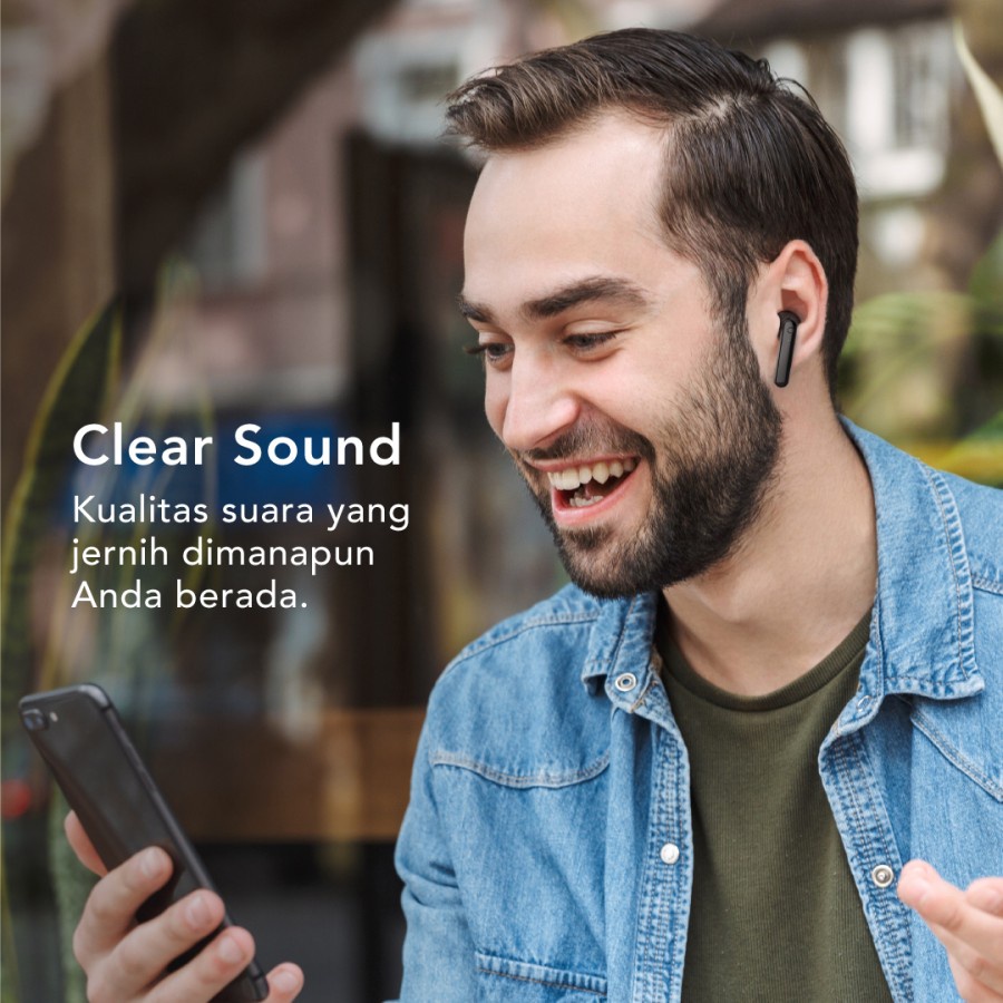 BLUETOOTH WIRELESS EARPHONE KT11 OASE WATERPROOF - 100% ORIGINAL