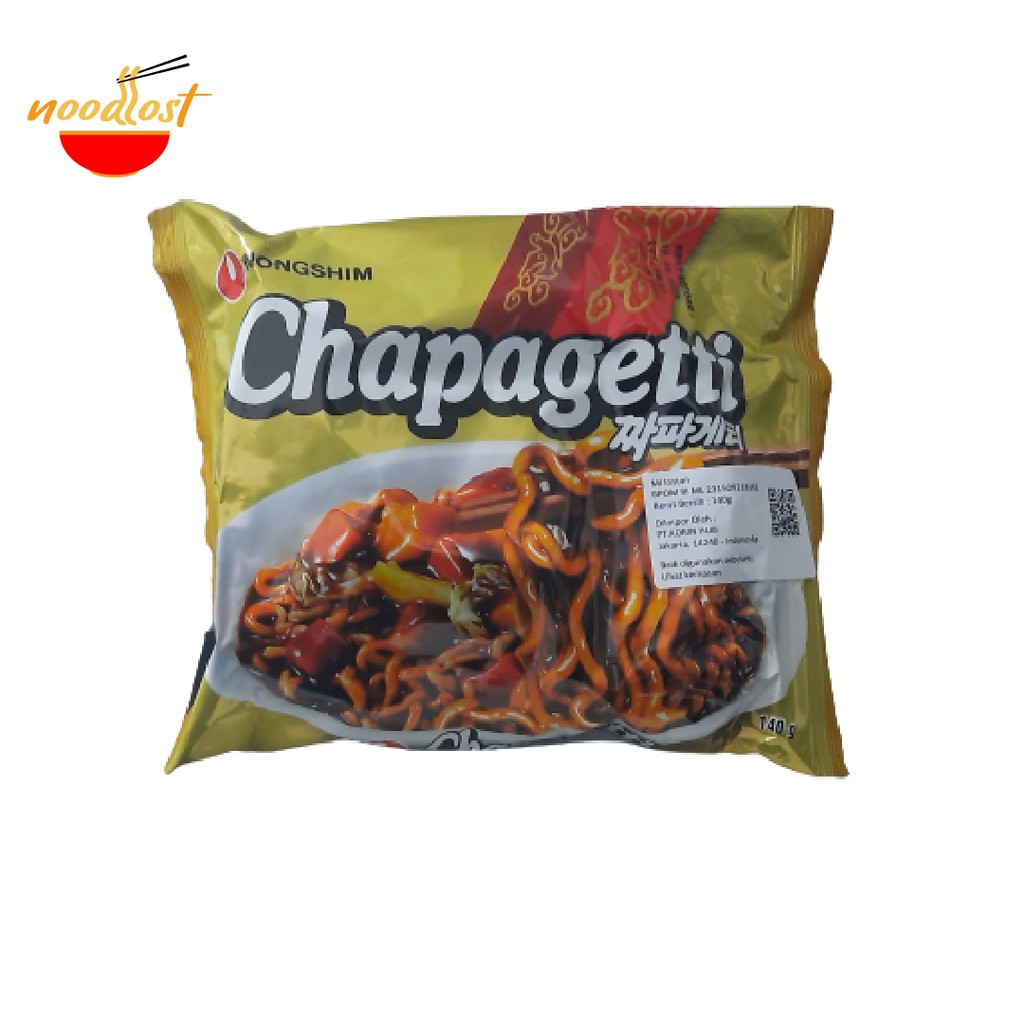 

NONGSHIM CHAPAGETTI INSTANT NOODLE 140 GRAM - MIE INSTANT CHAPAGETTI