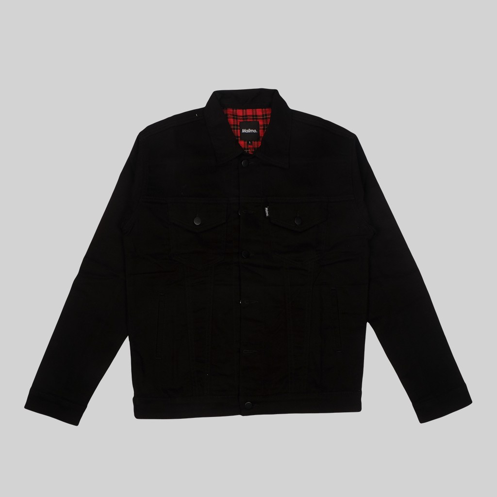 Mailmo Trucker Jacket Noodle Black