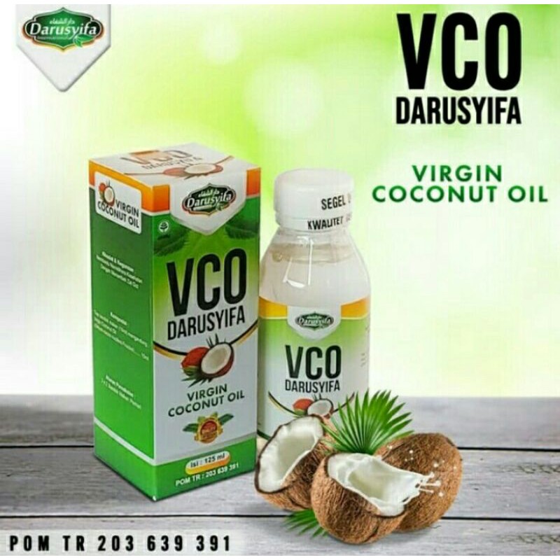 

MINYAK KELAPA VCO Darusyifa(VIRGIN COCONUT OIL)125ML