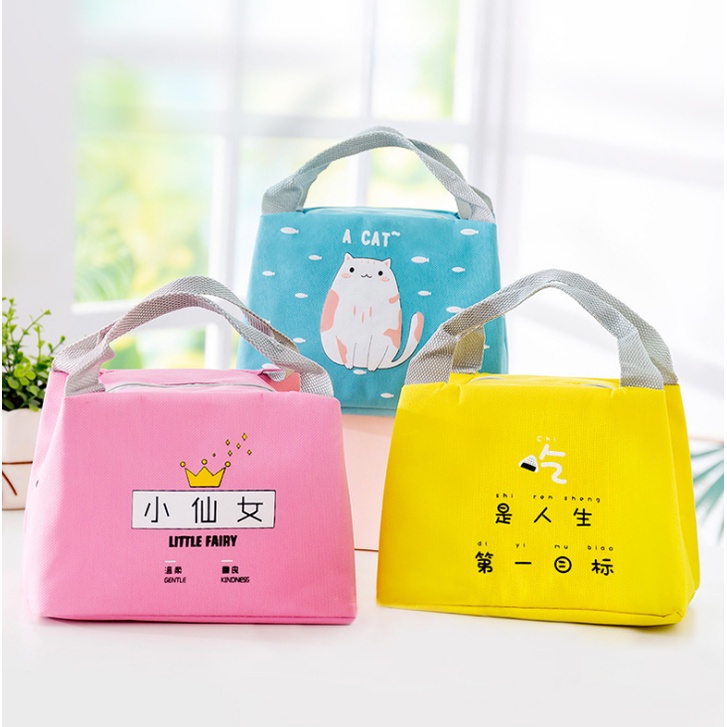 TIKTOK - D6080 Tempat Bekal Variasi / Tempat Bekal Import / Tas Bekal Karakter / Lunch Bag / Perlengkapan Bekal Anak Sekolah / Tempat Bekal