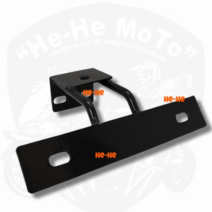 DUDUKAN PLAT NOMER RX KING BRACKET LAMPU+PLAT NOPOL RX KING RXS RXK DUDUKAN LAMPU LED BANDUNGAN RX K
