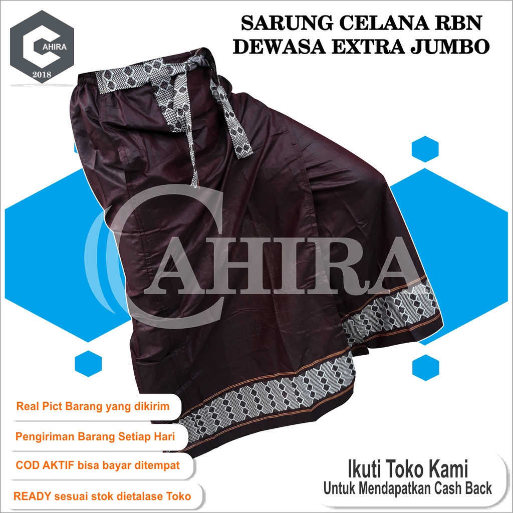 SARUNG CELANA EXTRA JUMBO RBN CELANA SARUNG DEWASA BIG SIZE