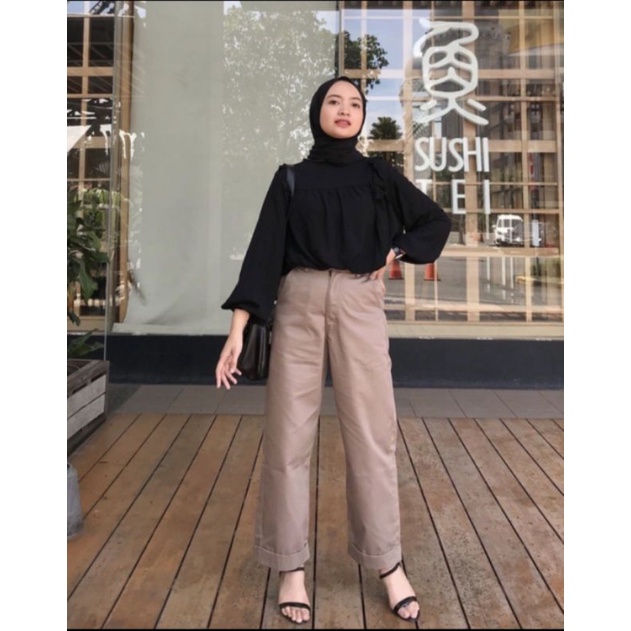 kulot American Drill High Waist Premium