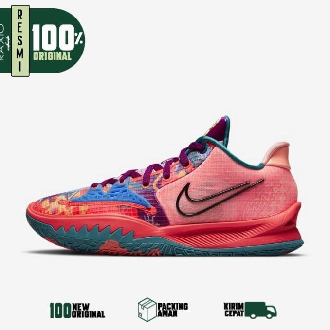 Sepatu Basket Nike Kyrie Low 4 1 World 1 People Purple Red Original Famozmart