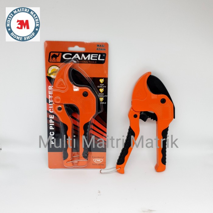 Gunting Pipa Pvc 42Mm Camel/Pemotong Pipa Pvc /Gunting Paralon Pvc