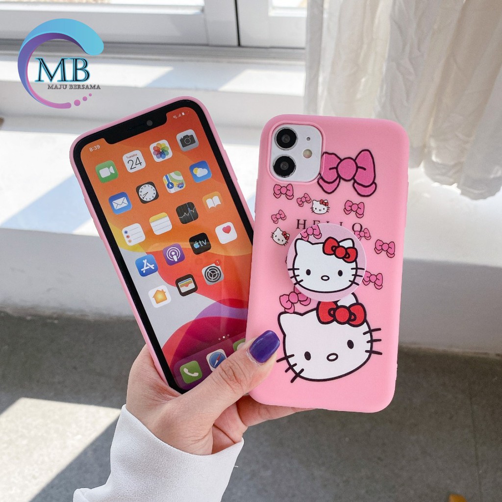 SS267 CASE Popsocket HELLO KITTY Xiaomi Redmi Note 4 5a Prime 5 6 7 8 9 9s Pro MB1206