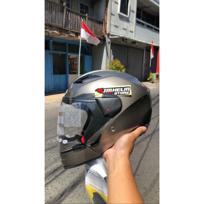 Zeus 611c DSIL Helm Harian Touring  Adventure