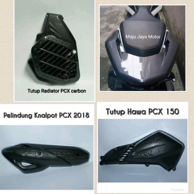 Paket Hemat Carbon Honda PCX 150 Lokal Aksesoris PCX Variasi Motor
