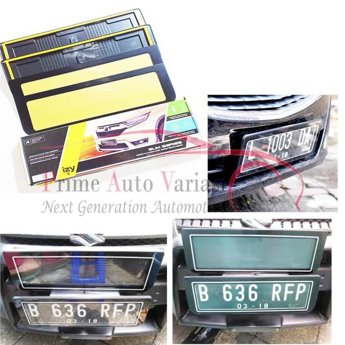 Frame Plat Nomor Izy / Dudukan Plat Nomor Mika IZY / Plat Nomor Mobil