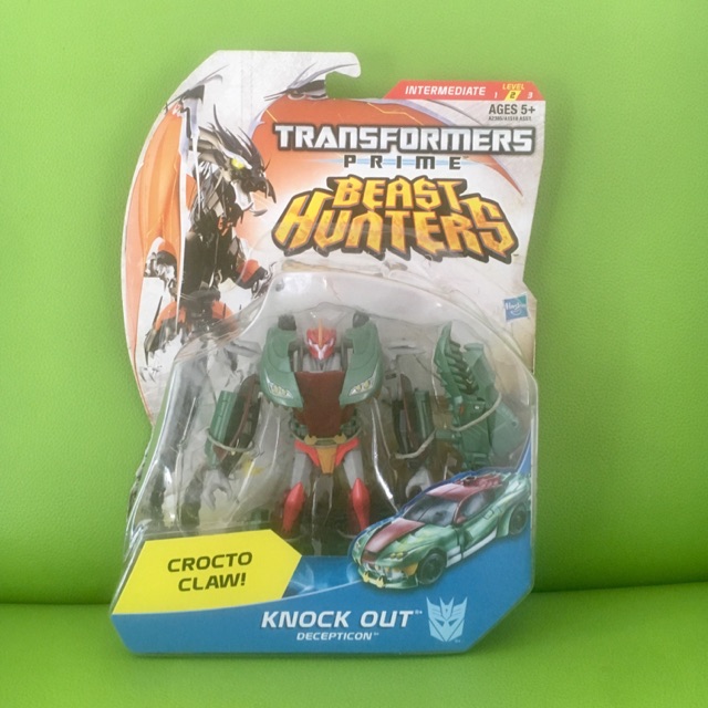 Transformers Prime Beast Hunters Decepticon Knock Out Crocto Claw