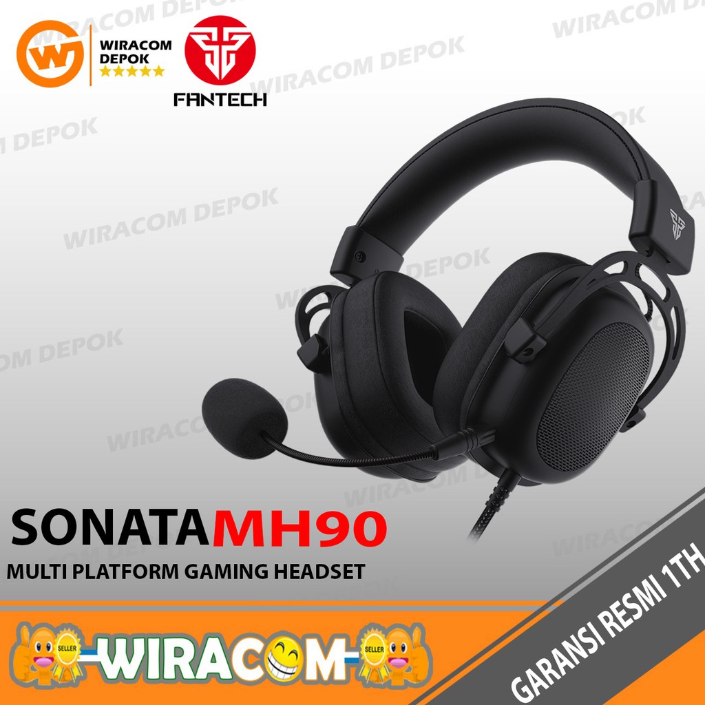 Fantech Sonata MH90 - MH-90 Gaming Headset Garansi Resmi - Hitam