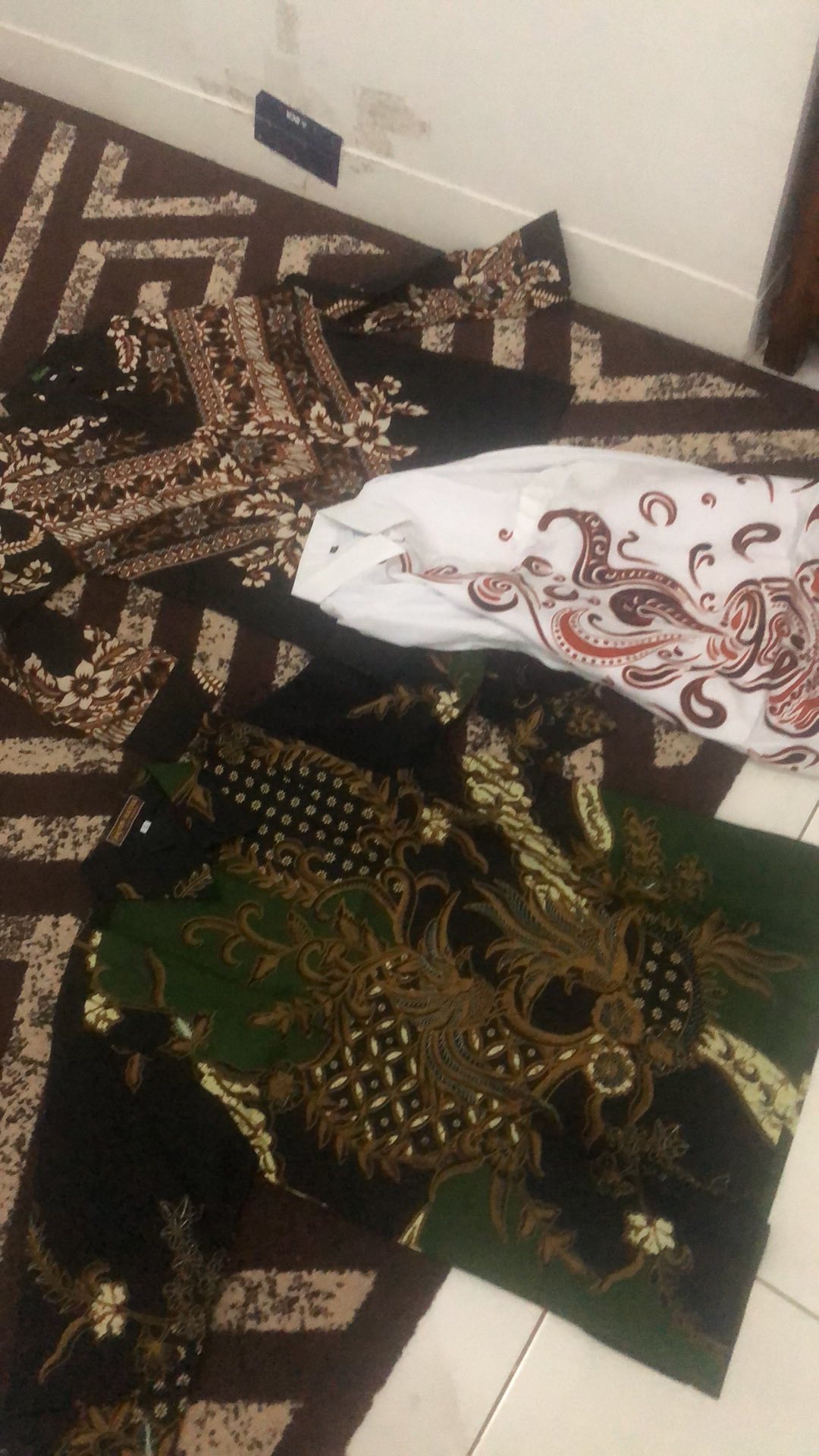 Setya Luhur Hijau Batik Lengan Panjang Full Furing Katun Sragenan Hq Size M-xl Batik Solo Rahayu