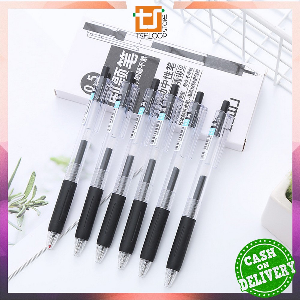 

OFM-A36 Pulpen Mekanik 0.5mm Gel Pen Pena Polos Mechanical Stationary Stationery Alat Tulis Sekolah Kantor