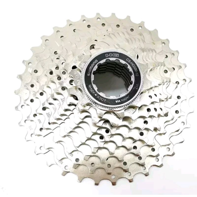 Sprocket 10 speed Shimano HG500 japan 11t - 34t . gear casset cassete sprockets tiagra deore