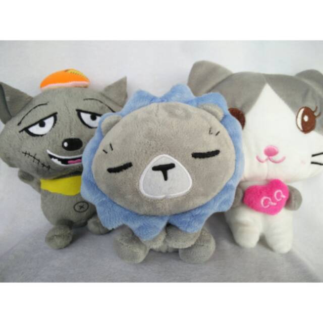 Paket boneka abu-abu