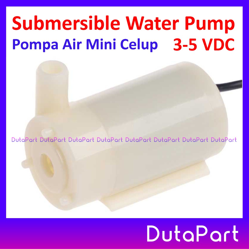 Submersible Water Pump DC 3-5V Pompa Air Celup Mini Micro Water Pump