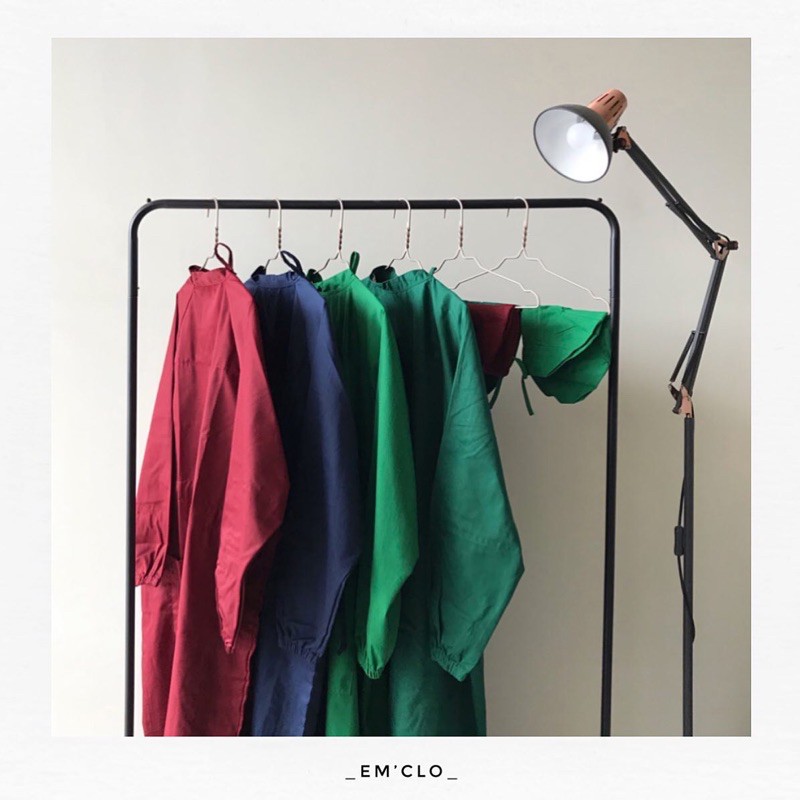 JUBAH OPERASI JUBAH OK AMERICAN DRILL SURGICAL GOWN