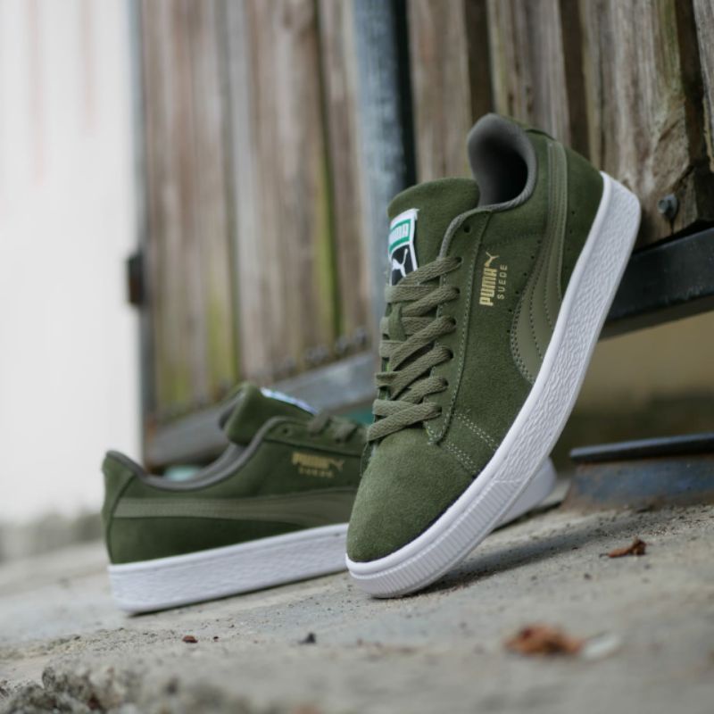 PUMA SUEDE GREEN ARMY