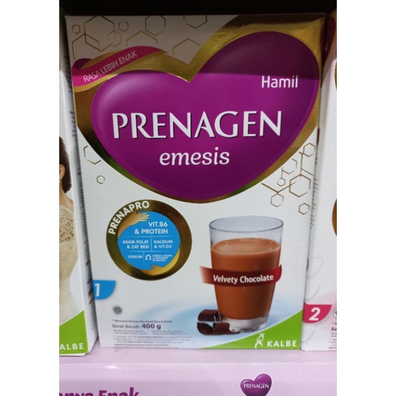 PRENAGEN EMESIS 400GR VANILA/COKLAT (GRATIS UHT PRENAGEN 200ML)