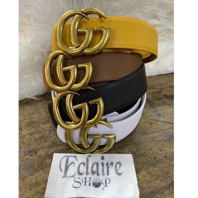 ikat pinggang GG 4cm sabuk gesper perempuan ban pinggang wanita marmont "SIL.21Jl22w"
