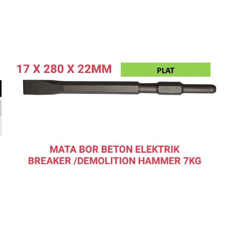 MATA BOR BETON / TEMBOK ELEKTRIK BREAKER / DEMOLITION HAMMER 7KG