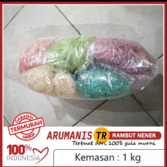 

Arumanis kemasan 1 kg plastik