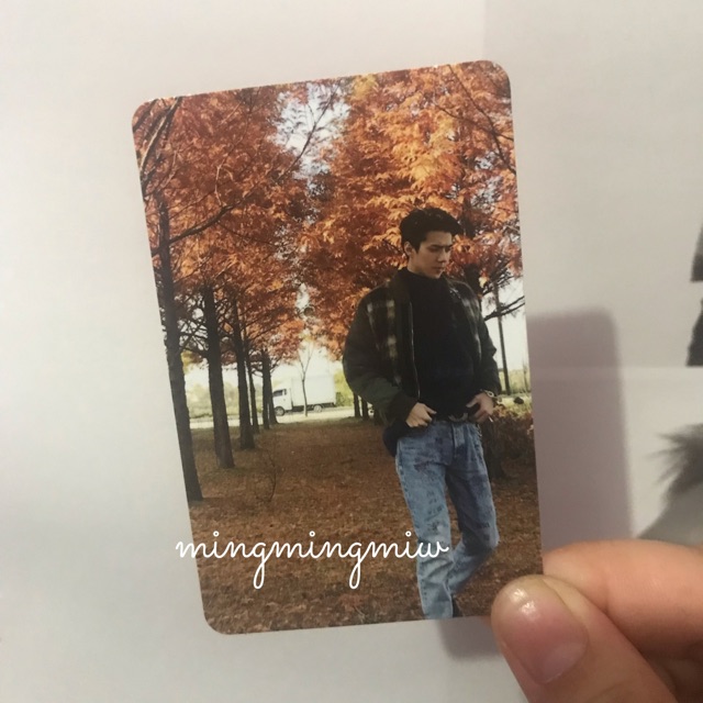 EXO - dmumt vivace ver. sehun photocard / sehun pc