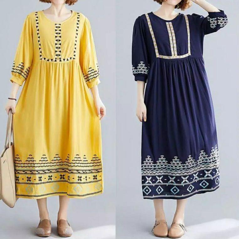 H56D baju DRESS muslim gamis wanita SOFIA
