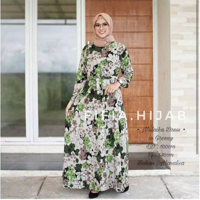 Olshop Az-Zahra gamis Monalisa