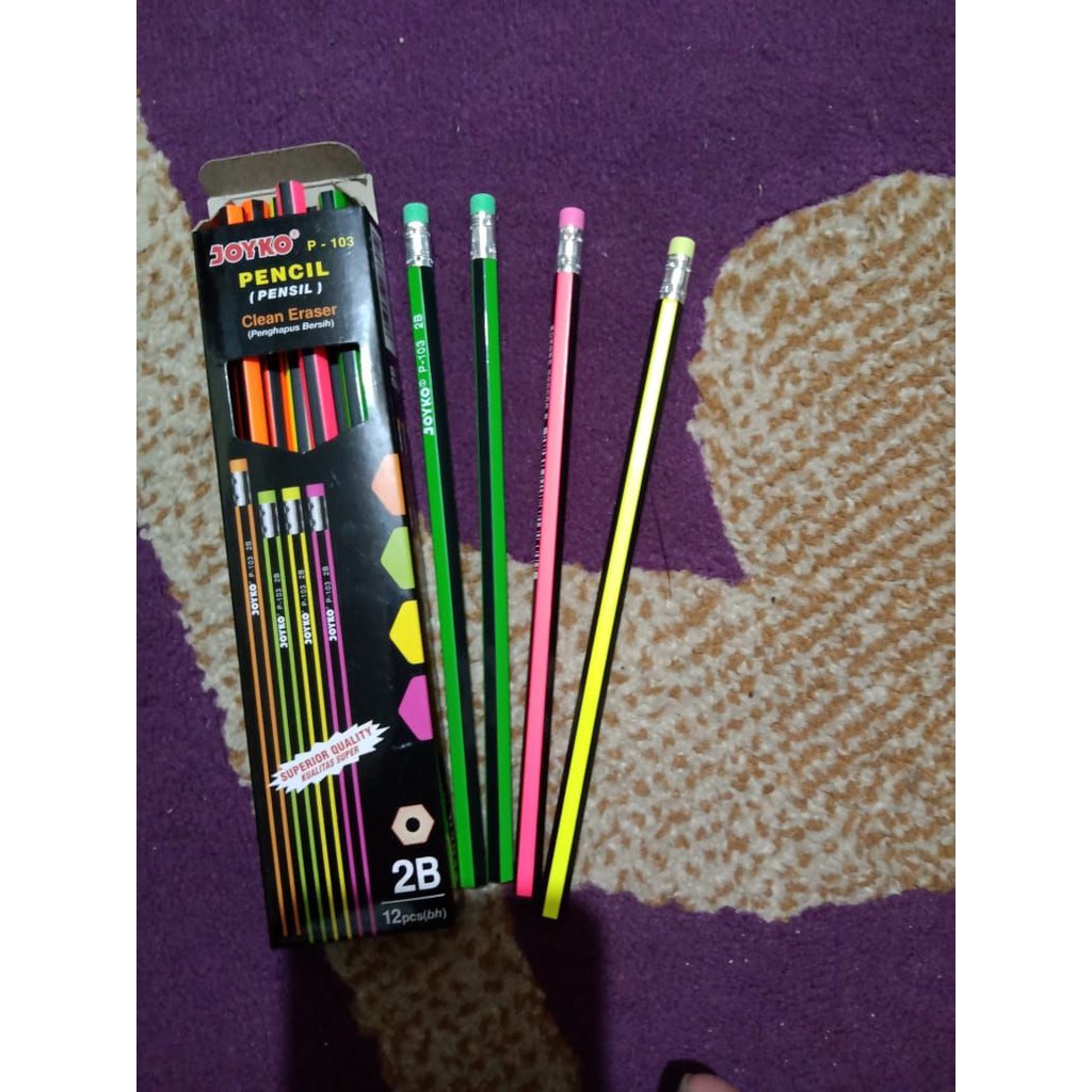 

Pensil plus penghapus 2B joyko p103 (1 Pcs )