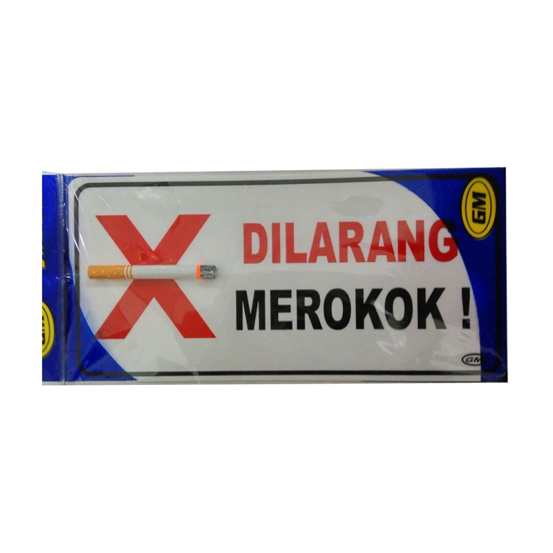 

GM LABEL JUMBO DILARANG MEROKOK LB 110-3D