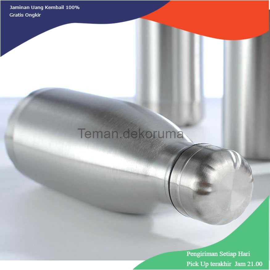 TD - PR1 Swell Botol Minum Stainless Steel Simple Design 500 ml - HS-6610