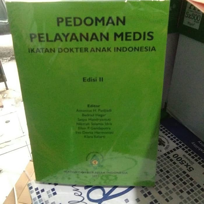 Hard cover 1 paket Pedoman pelayanan medis PPM IDAI