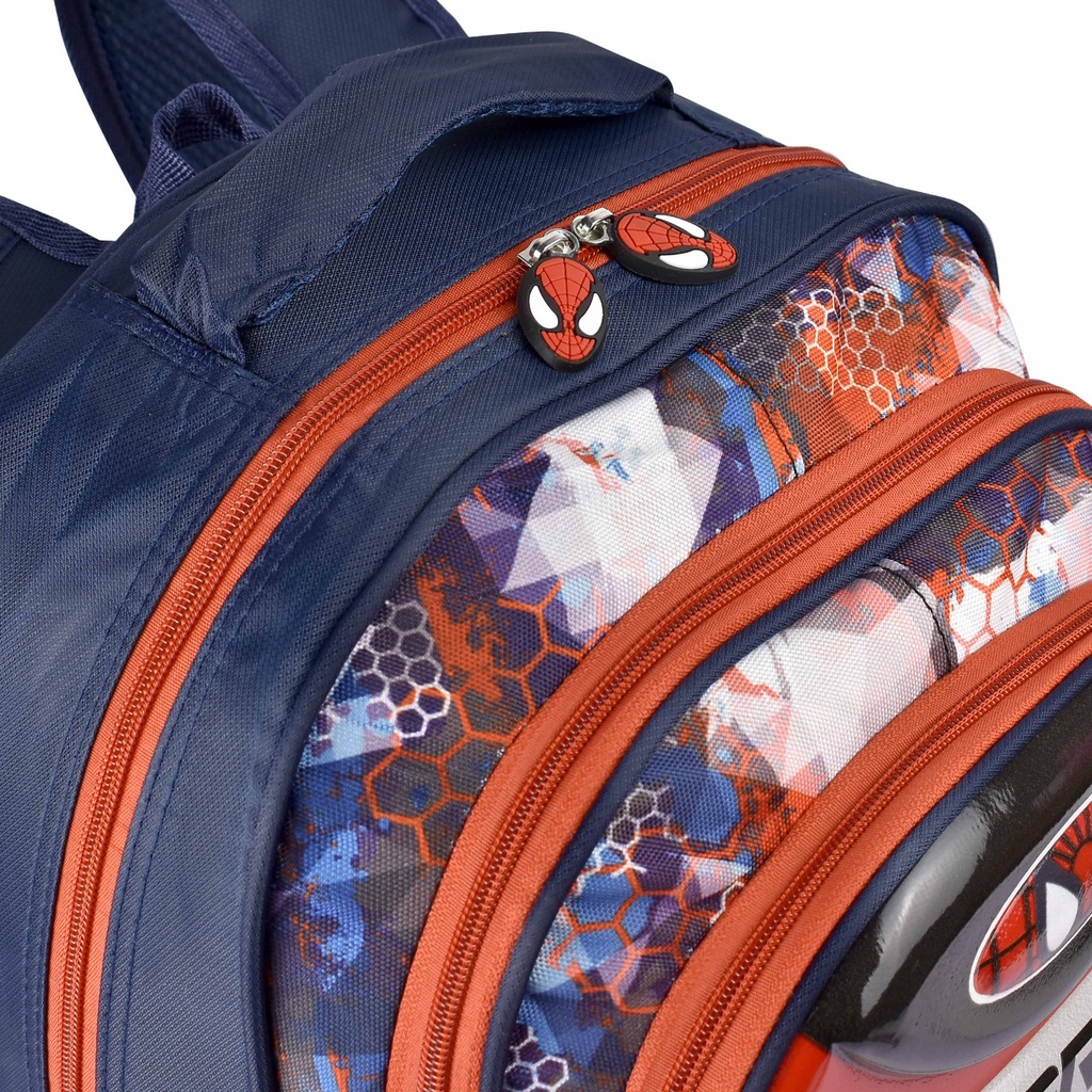 Tas Ransel Sekolah 2601 -16 Inch Tas Cartoon Timbul Backpack Anak SD Import Motif Spiderman