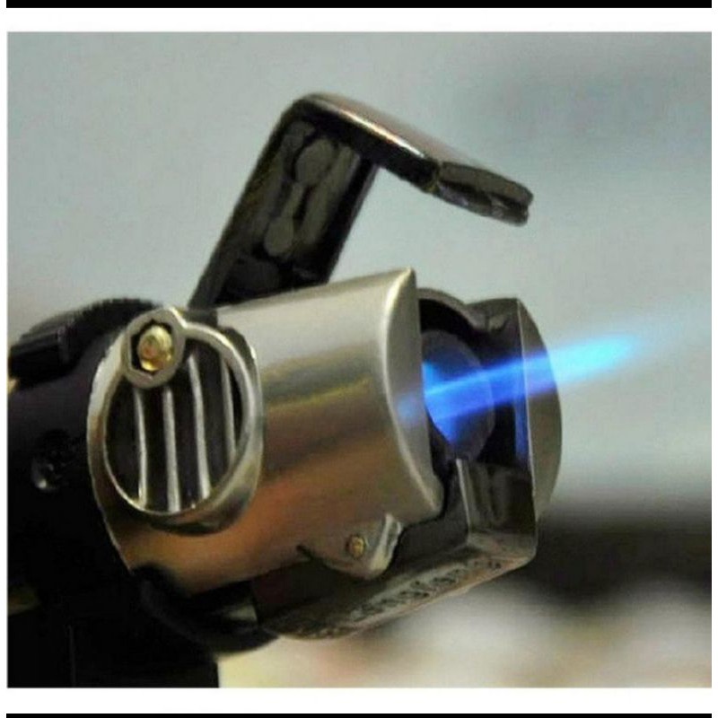 [BISA COD] Firetric Tin Pioneer Windproof Powerful Micro Gas Torch