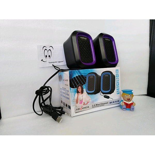 Duo050 Speaker ADVANCE Multimedia Speaker Laptop/ speaker Komputer (Duo50)