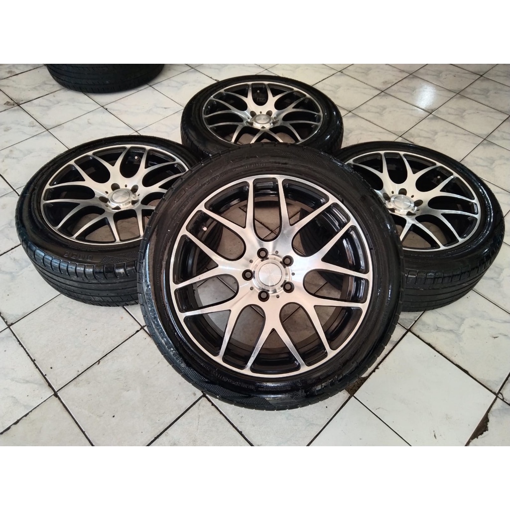 tersedia velg bekas mobil type hsr nkb ring 18x8 pcd 5x114 seken plus ban