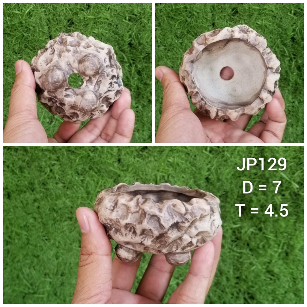 Pot Keramik Relief JP129