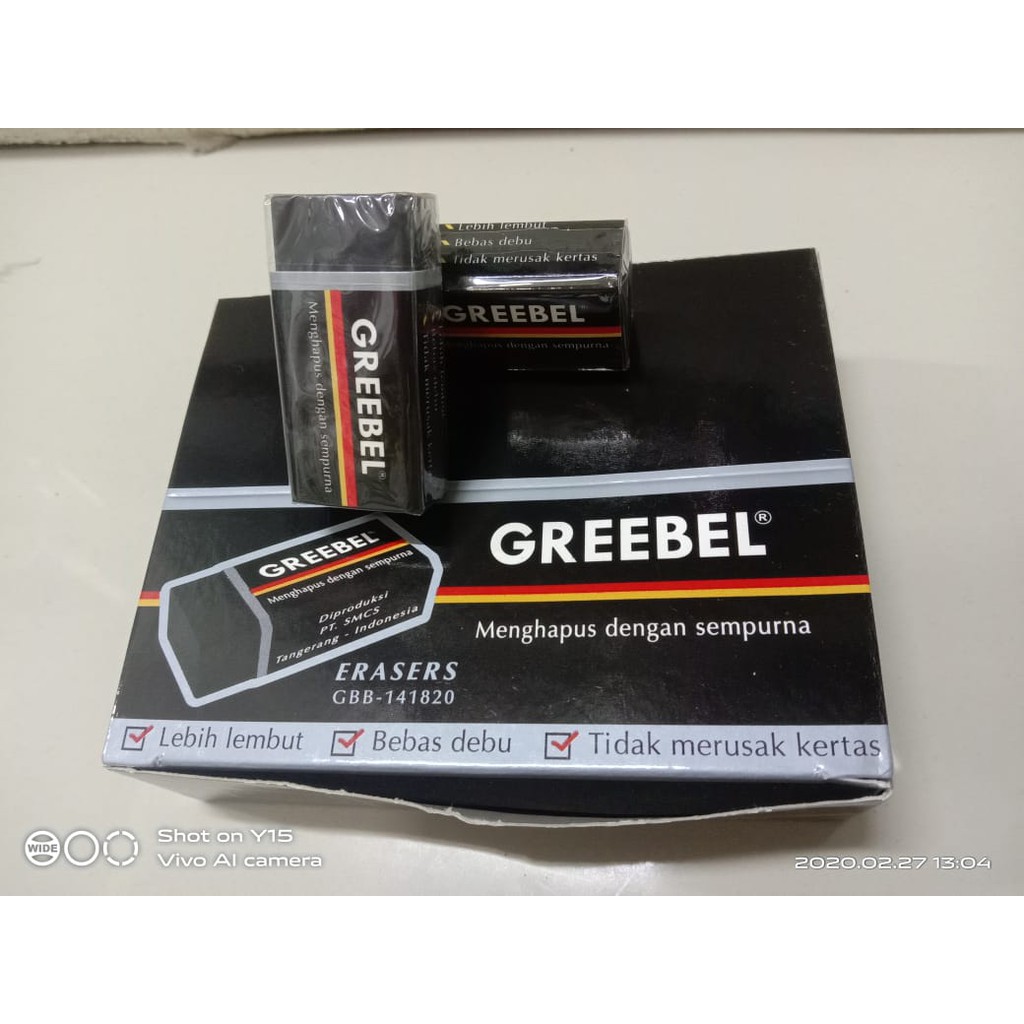 

Greebel Eraser Besar GBB-141820 Penghapus