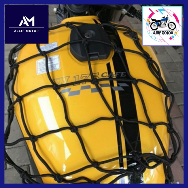 Tali Jaring Pengikat Helm Barang Bagasi Sepeda Motor W175 Verza MegaPro DLL